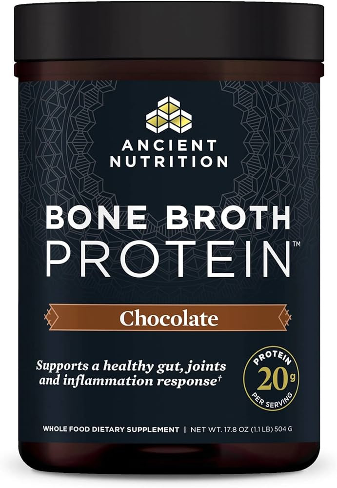 Ancient Nutrition Protein Powder Made from Real Bone Broth, Chocolate, 20g Protein Per Serving, 2... | Amazon (US)