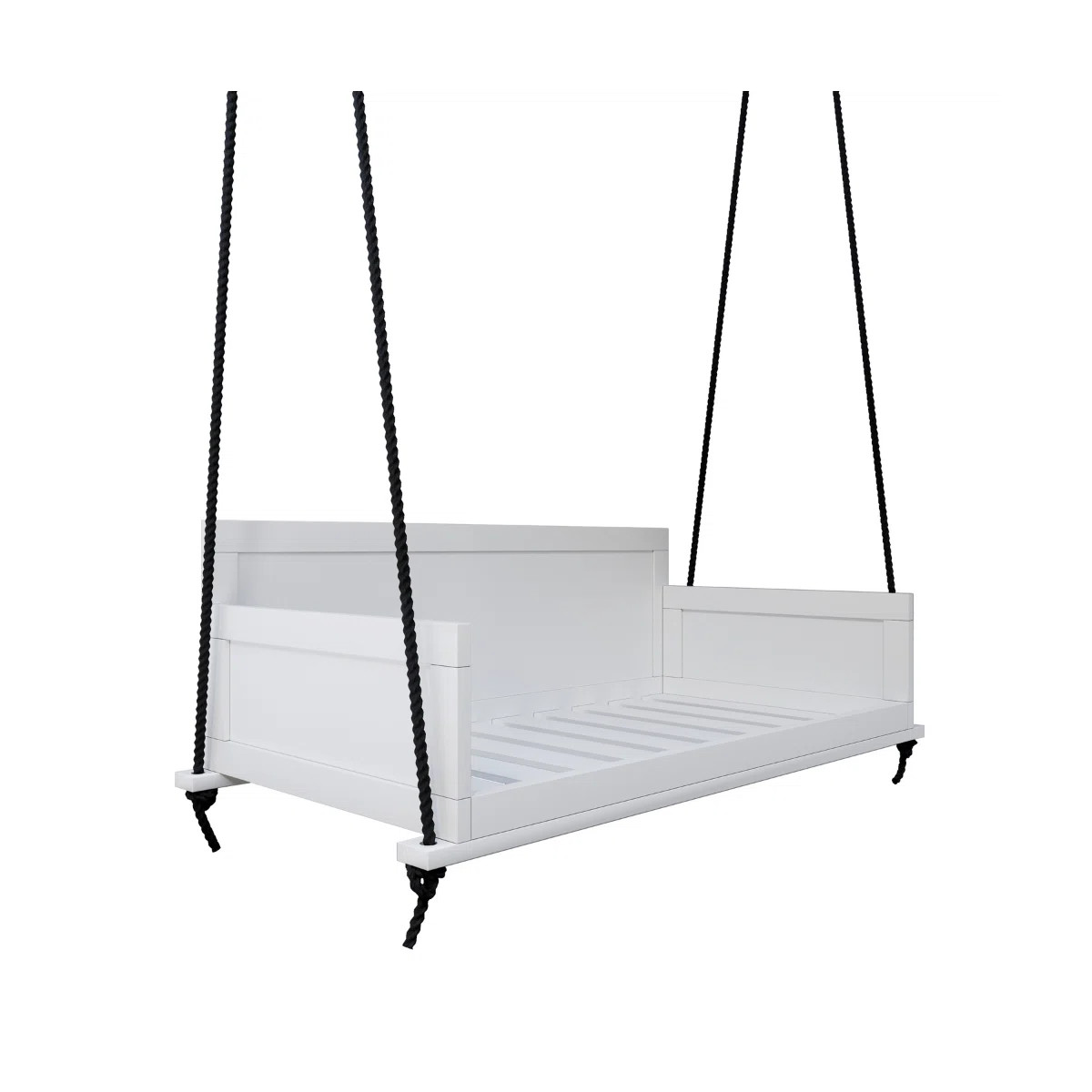 Nanning Solid Wood Porch Swing Bed | Wayfair North America
