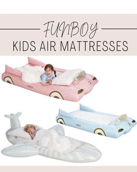 Make sleeping more fun with these inflatable kids air mattresses from Funboy! Buy individually or shop in packs! 

#airmattress #sleepover #sleepoverideas #sleepoverparties

#LTKfamily