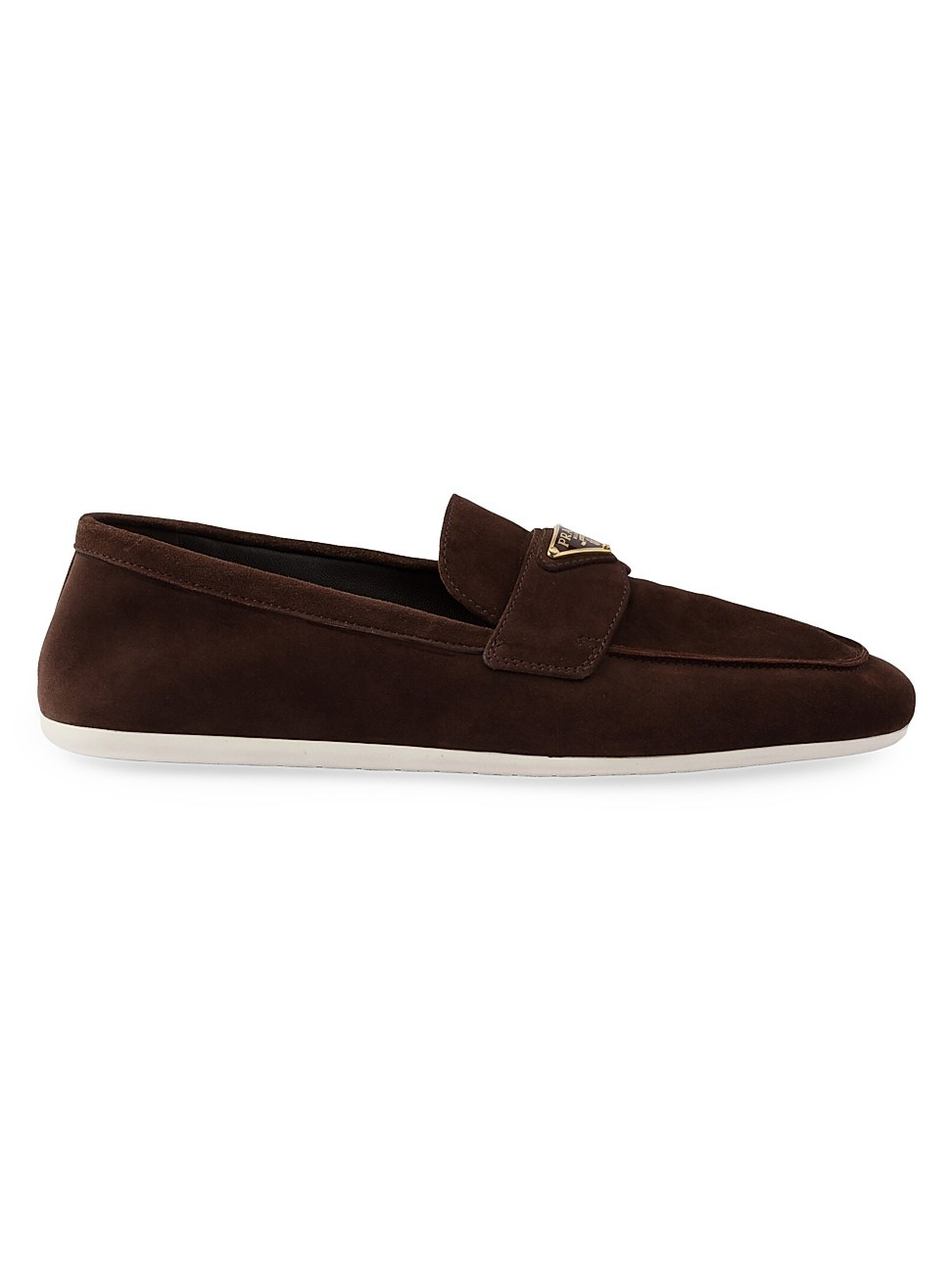 Women's Suede Loafers - Brown - Size 11.5 | Saks Fifth Avenue