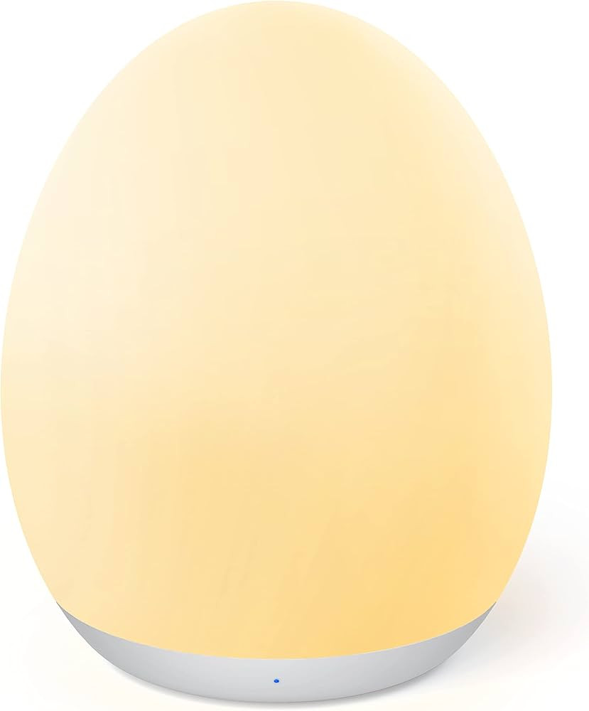 JolyWell Night Light for Kids with 7 Color Changing Mode & Dimming Function, Rechargeable Baby Eg... | Amazon (US)