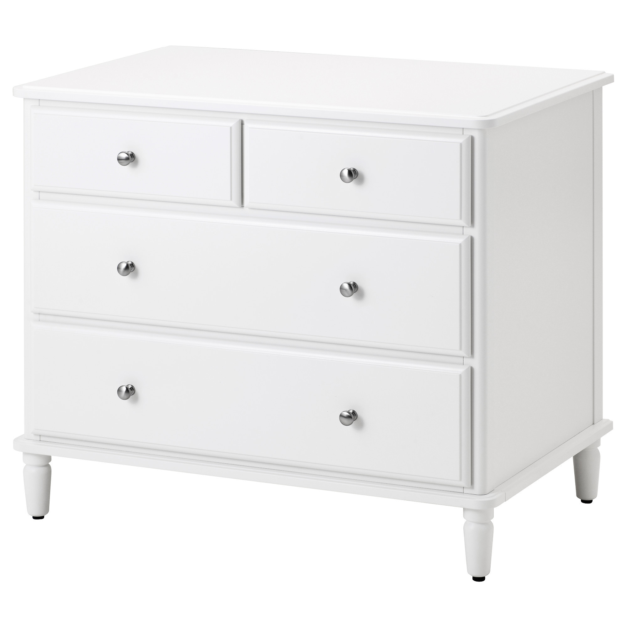 TYSSEDAL Kommode, 4 Schubladen, weiß, 87x76 cm - IKEA Deutschland | IKEA (DE)