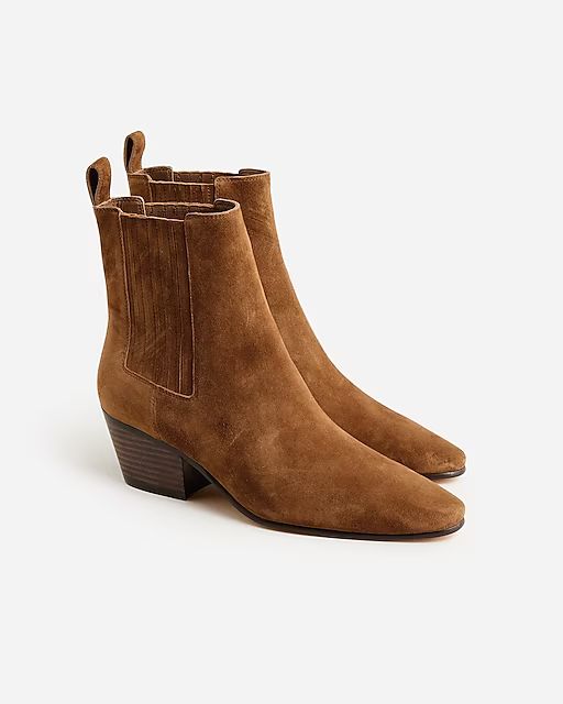 Piper ankle boots in suede | J.Crew US