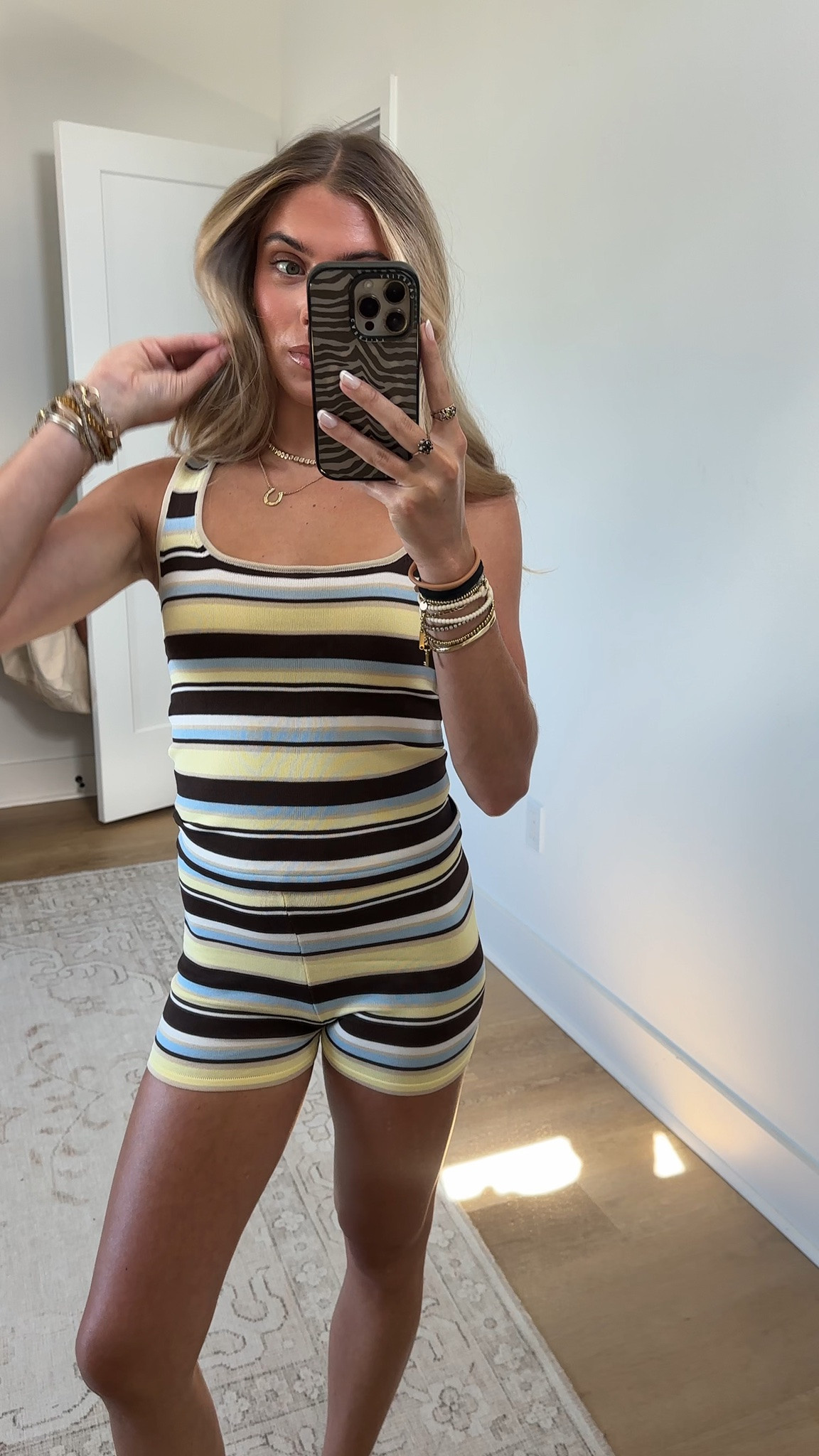 Amazon size XS CHYRII Women Two Piece Sets Summer Vacation Outfit 2026 Striped Knit Tank Tops and Shorts Matching Sets

#LTKootd #LTKSeasonal #LTKSaleAlert