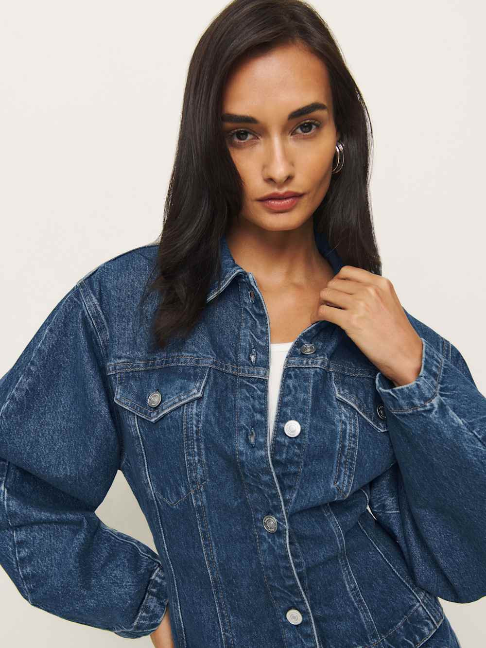 Teresa Denim Jacket | Reformation (Global)