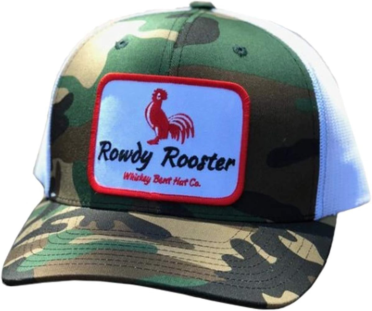 WHISKEY BENT HAT CO. Rowdy Rooster Adjustable Hat | Amazon (US)