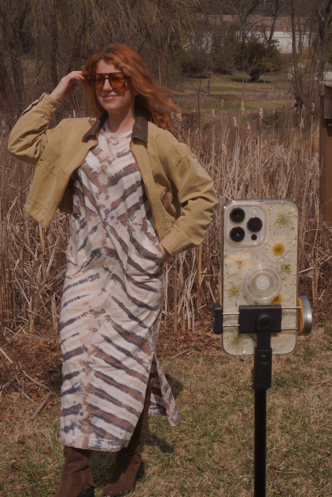 Just a girlie In Her natural habitat..

#LTKootd #LTKvlog #LTKFestival