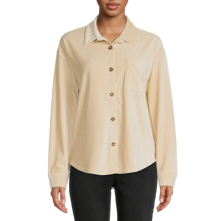 No Boundaries Juniors' Fashion Shirt | Walmart (US)