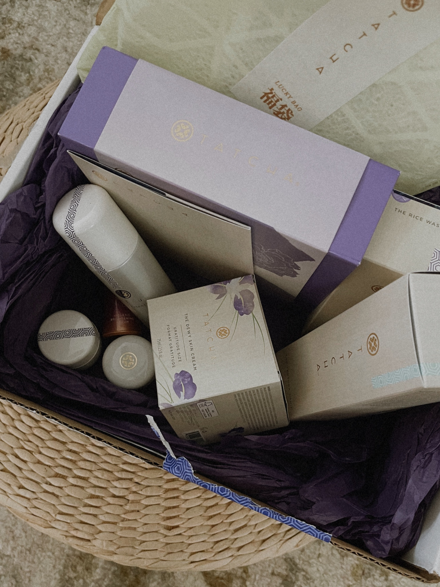 Tatcha package

Beauty products, skincare, 

#LTKbeauty #LTKfindsunder100