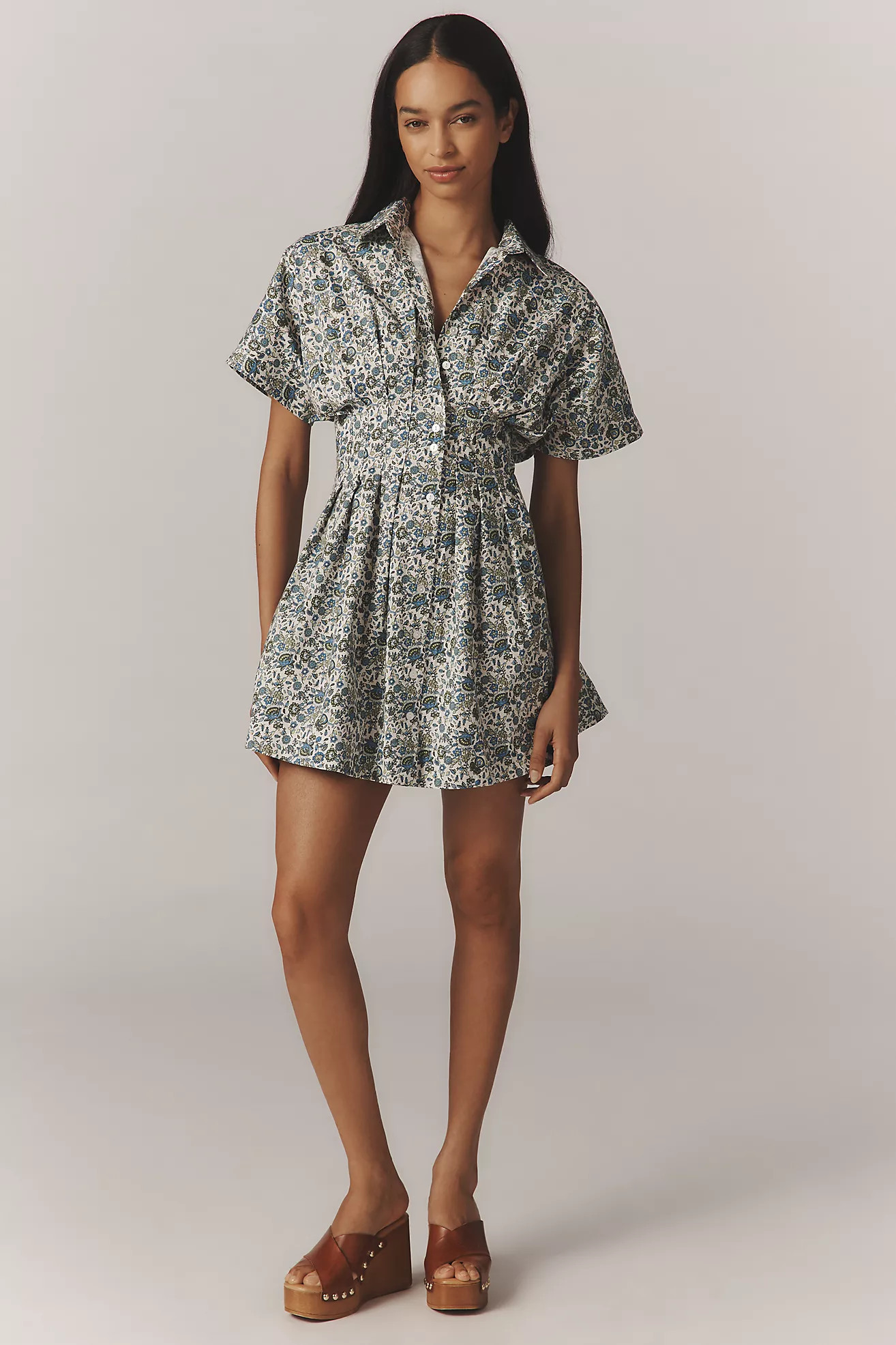 The Tobie Mini Shirt Dress by Exquise | Anthropologie (US)