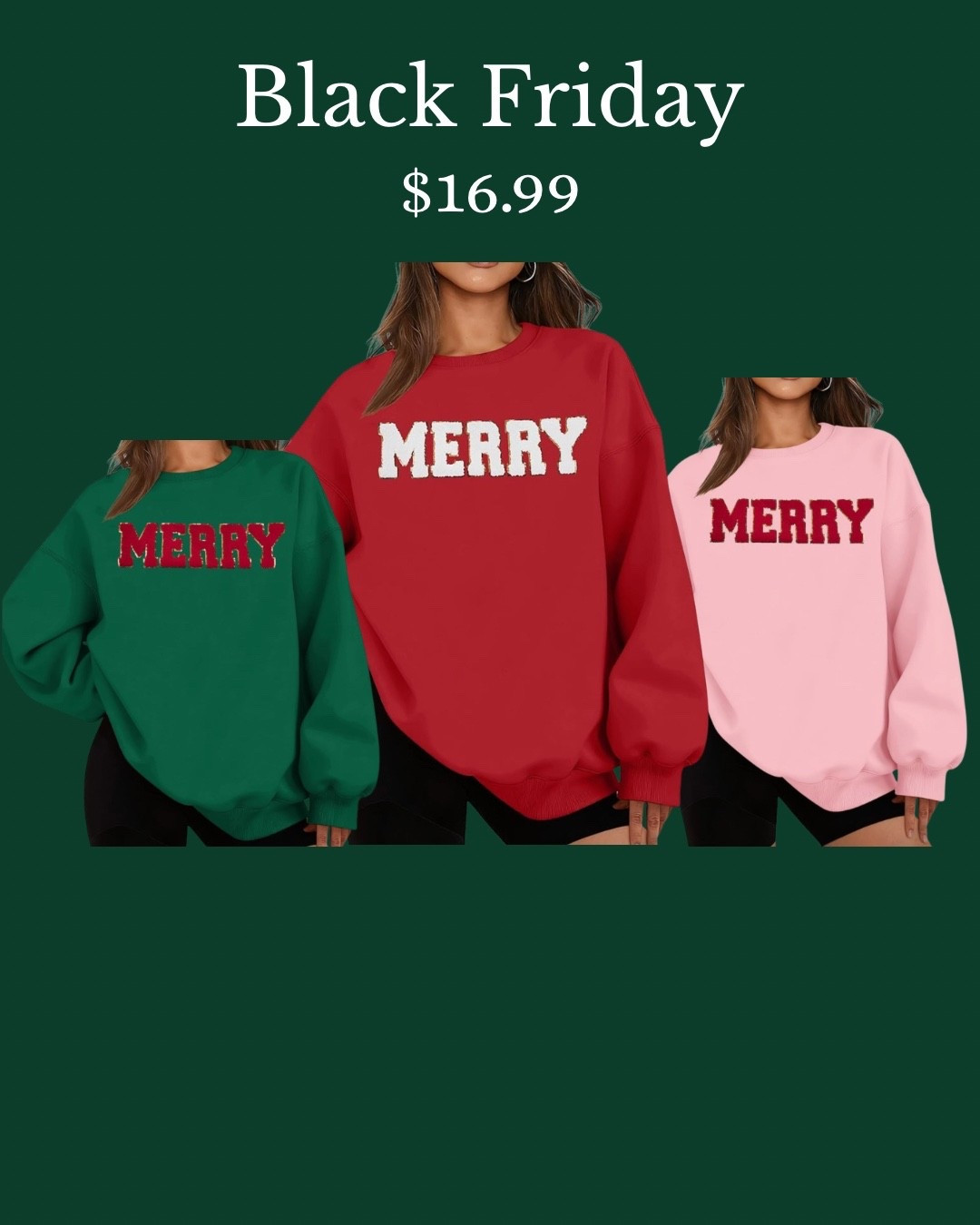 #xhristmas #merrysweatshirt #blackfriday #girlsgift

#LTKGiftGuide #LTKCyberWeek #LTKHoliday