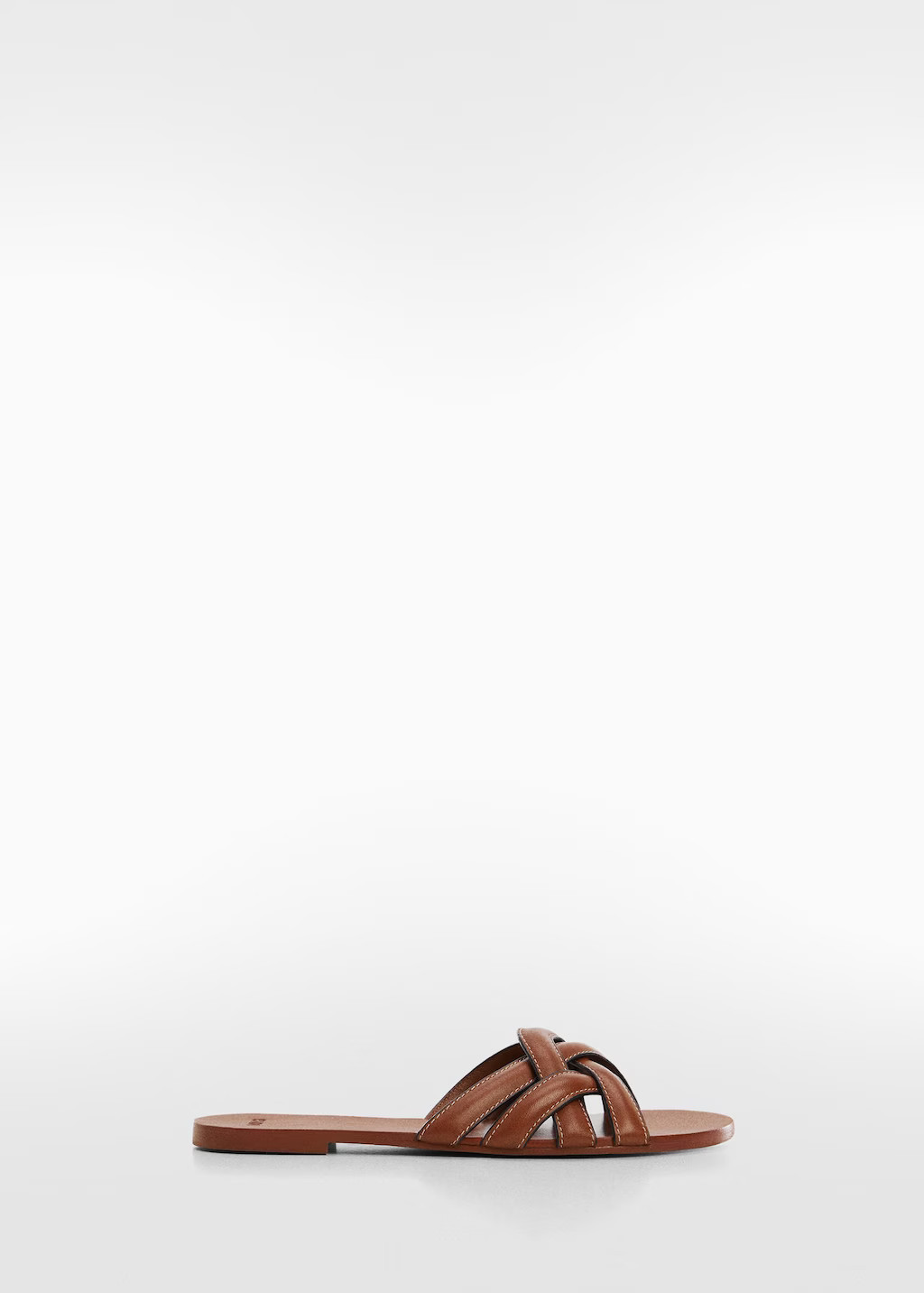 Vinyl leather sandals -  Women | Mango United Kingdom | MANGO (UK)