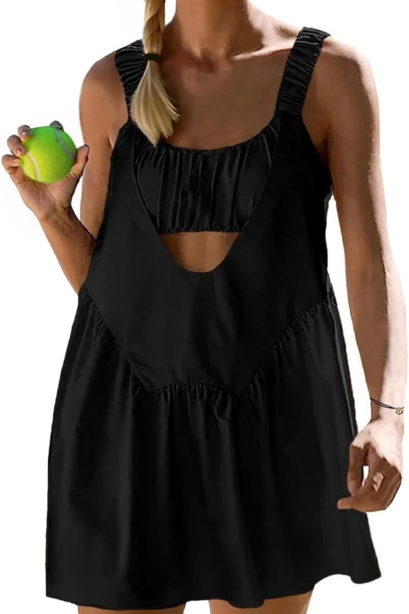 Amazon Free People Dupe Black Athletic Dress 

#LTKstyletip #LTKfitness