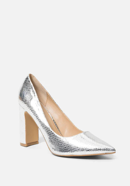 Ariel Block Heel Pumps | Bebe