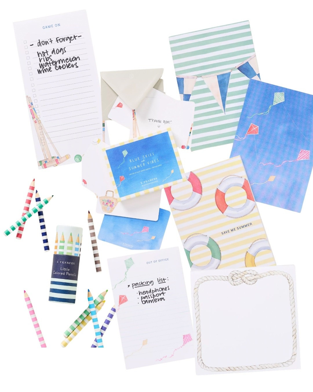 Summer Collab Alert 🏖️🌈☀️
… I love this new collection by E.Frances exclusively for Anthropologie. This brand’s paper goods always delight, loving seeing the summer vibes for Anthropologie!



#LTKMothersDay #LTKSeasonal #LTKHome