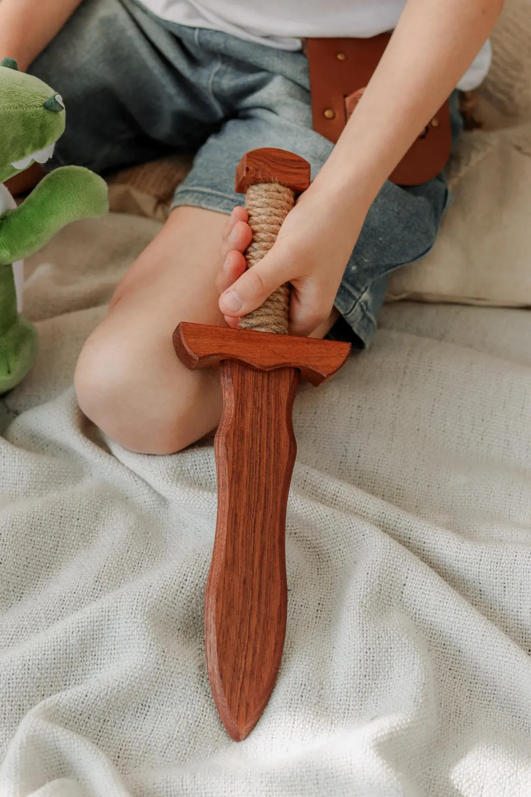 Personalized Wooden Toy Sword, Handmade Wooden Sword for Kids, Medieval Pretend Play Toy Gift, Kn... | Etsy (US)