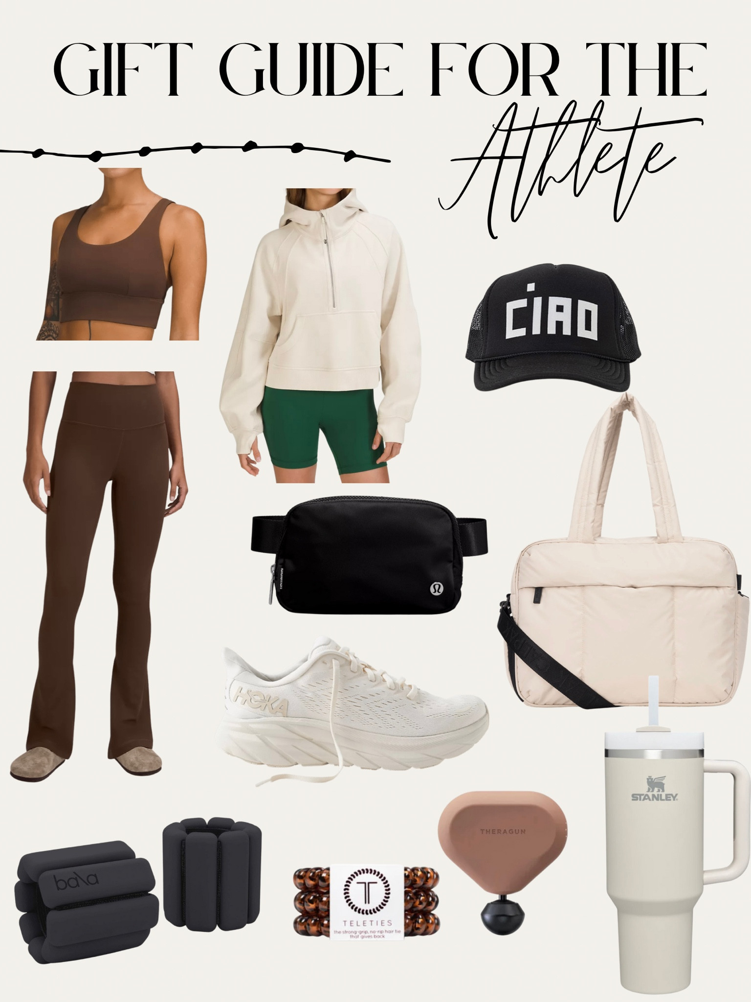 Gift guide for the athlete or athleisure lover in your life! 

#LTKfit #LTKSeasonal #LTKsalealert
