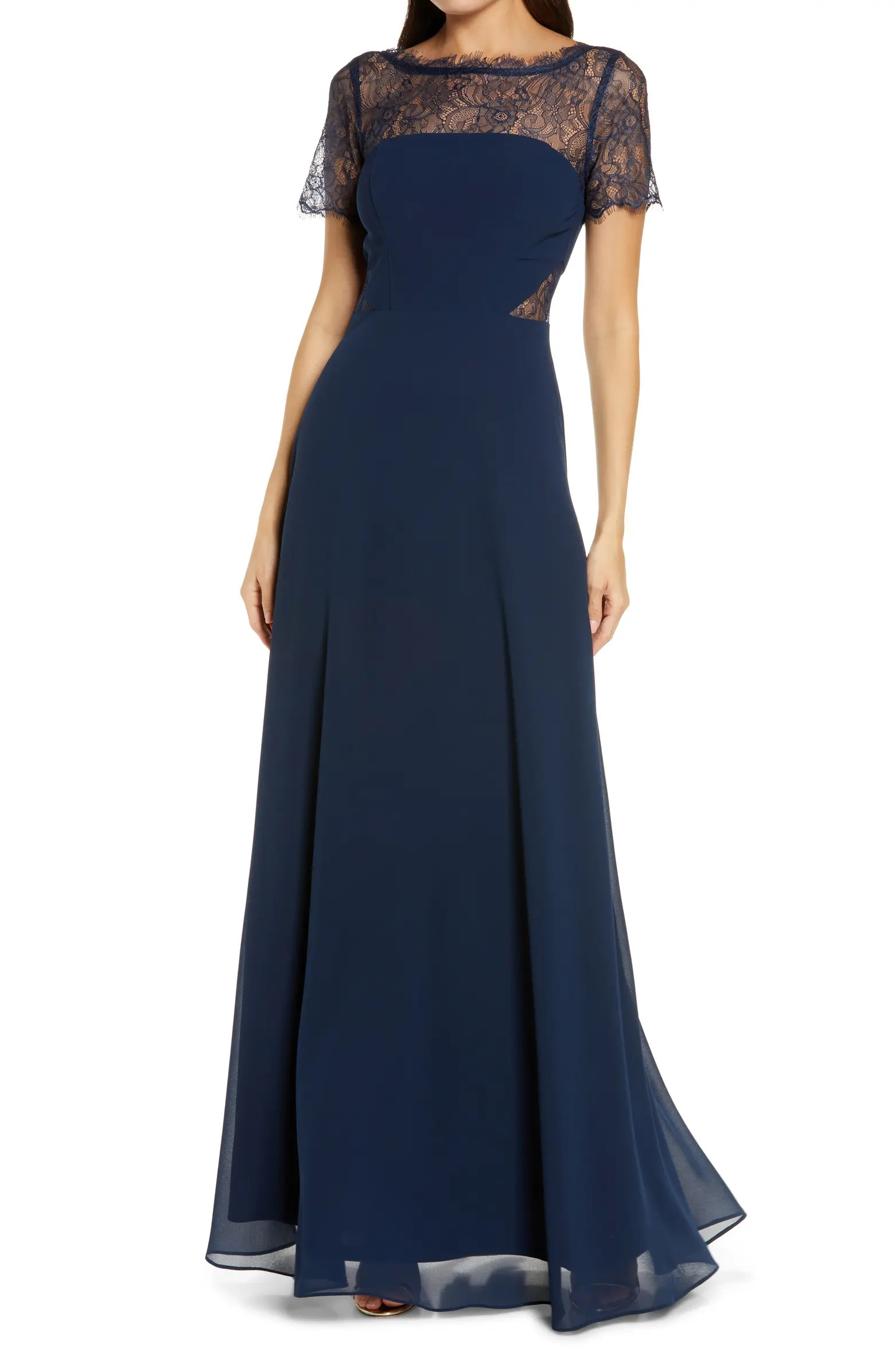 Waiting for Love Lace Gown | Nordstrom