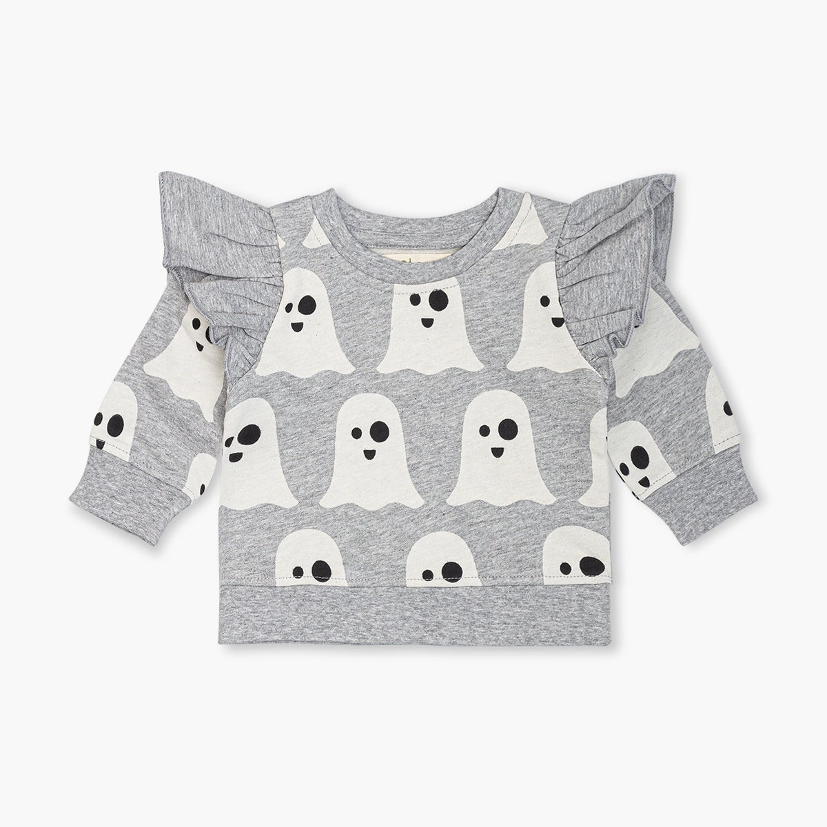 Double Ruffle Sweatshirt | Monica + Andy