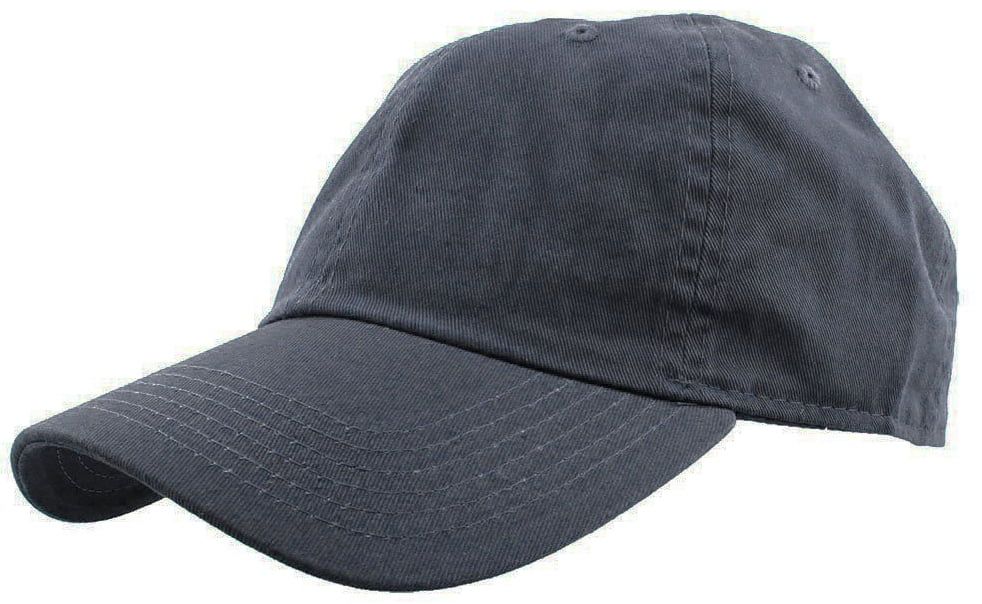 Gelante Adult Unisex Baseball Hat Cap 100% Cotton Plain Blank Adjustable Size. Charcoal | Walmart (US)