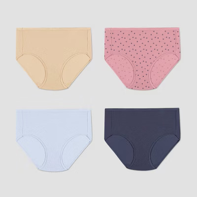 Hanes Premium Women's 4pk Sustainably Soft Briefs - Colors May Vary | Target
