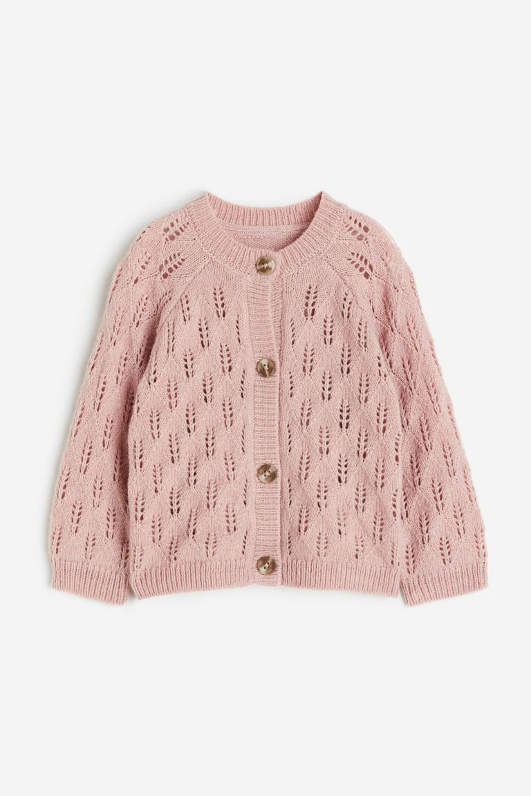 Pointelle-knit Cardigan | H&M (US + CA)