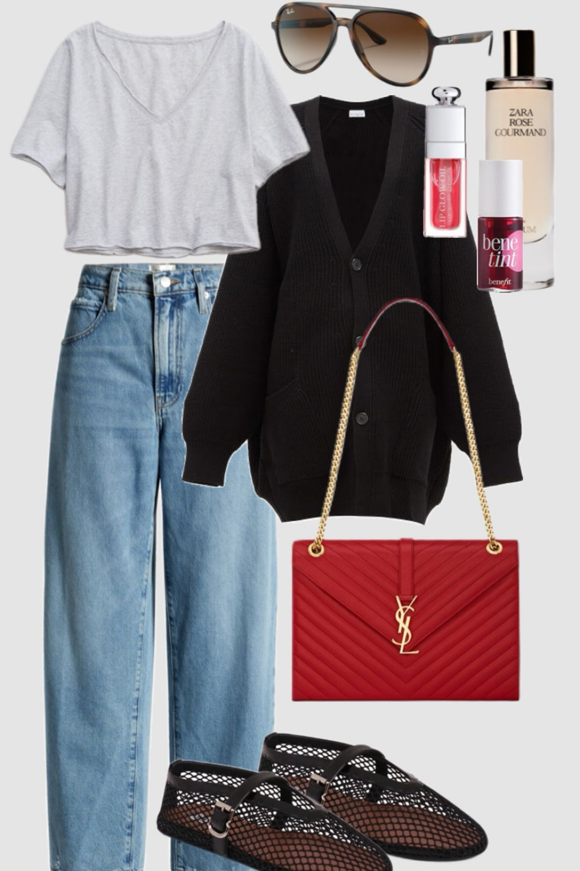 Casual barrel jean outfit with fun fishnet ballet flats. Cute, comfy and trendy ❤️

#LTKMidsize #LTKOver40 #LTKFindsUnder100