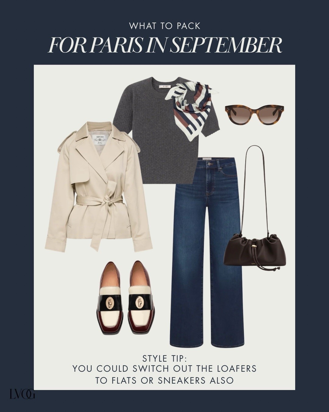 September Paris outfit inspo! You can never go wrong with a classic trench and denim.

#LTKgrwm #LTKOver40 #LTKootd