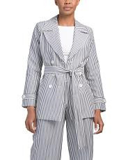 Seersucker Wrap Jacket | TJ Maxx