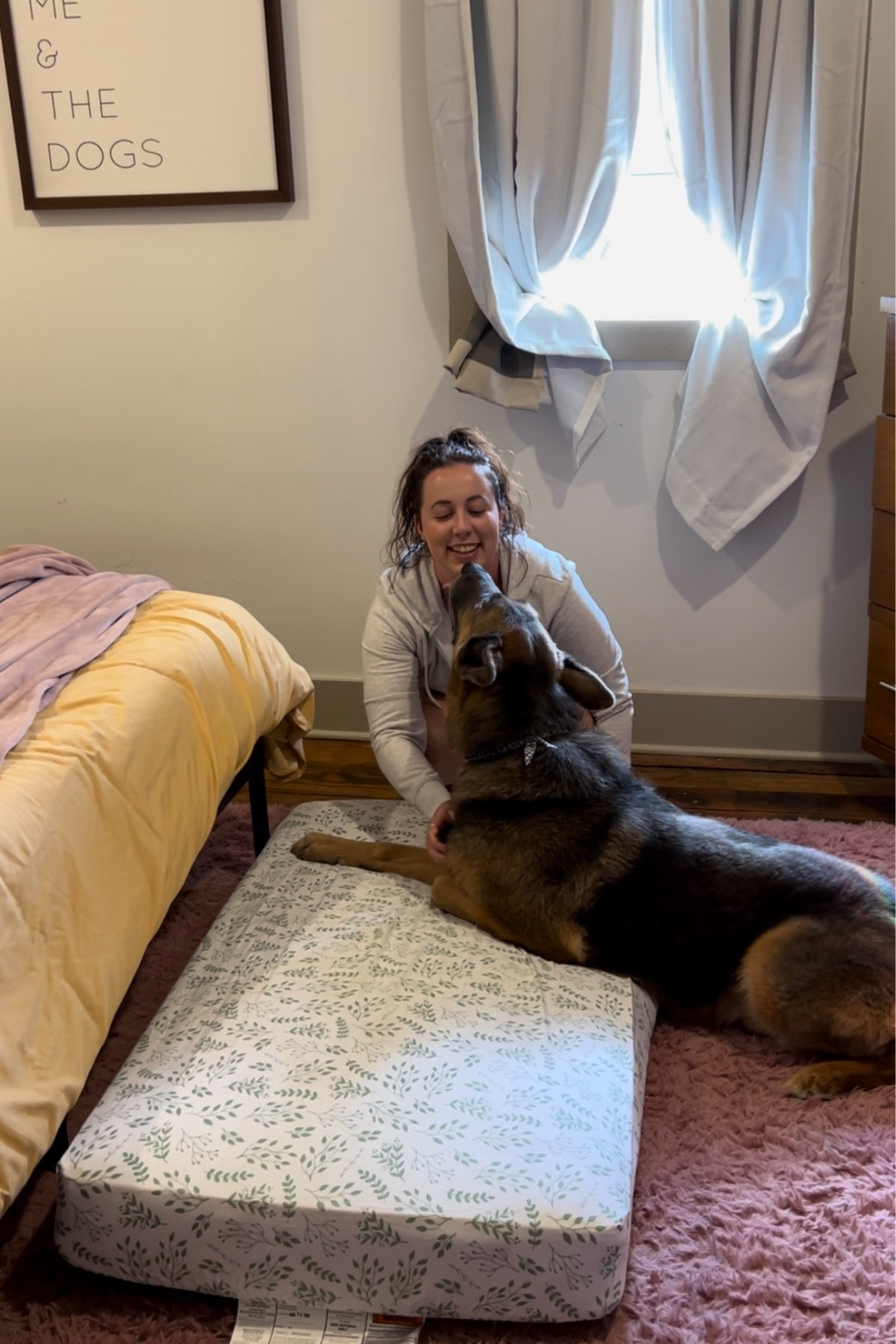 I am not overpaying for another “orthopedic” fancy dog bed that goes flat in a matter of months. Toddler/crib bed it is!! 🐶

#LTKHome #LTKBaby #LTKFindsUnder50