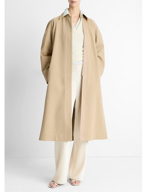 Vince Cotton Utility Trench Coat | David Jones | David Jones (Australia & New Zealand)