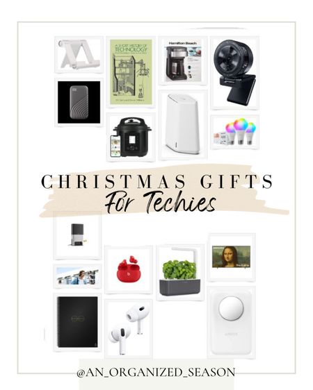 For the techies in your life. Look at these great gifts. Shop with An Organized Season

#LTKHoliday #LTKSeasonal #LTKGiftGuide