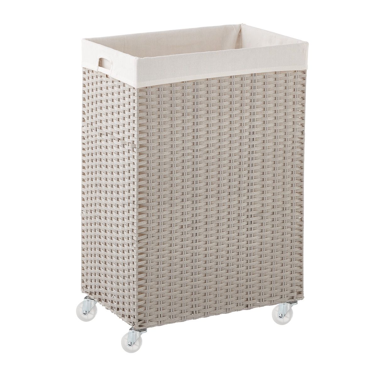 The Container Store Large Montauk Rolling Laundry Cart Light Grey4.47 Reviews$109.99/eaOr 4 payme... | The Container Store