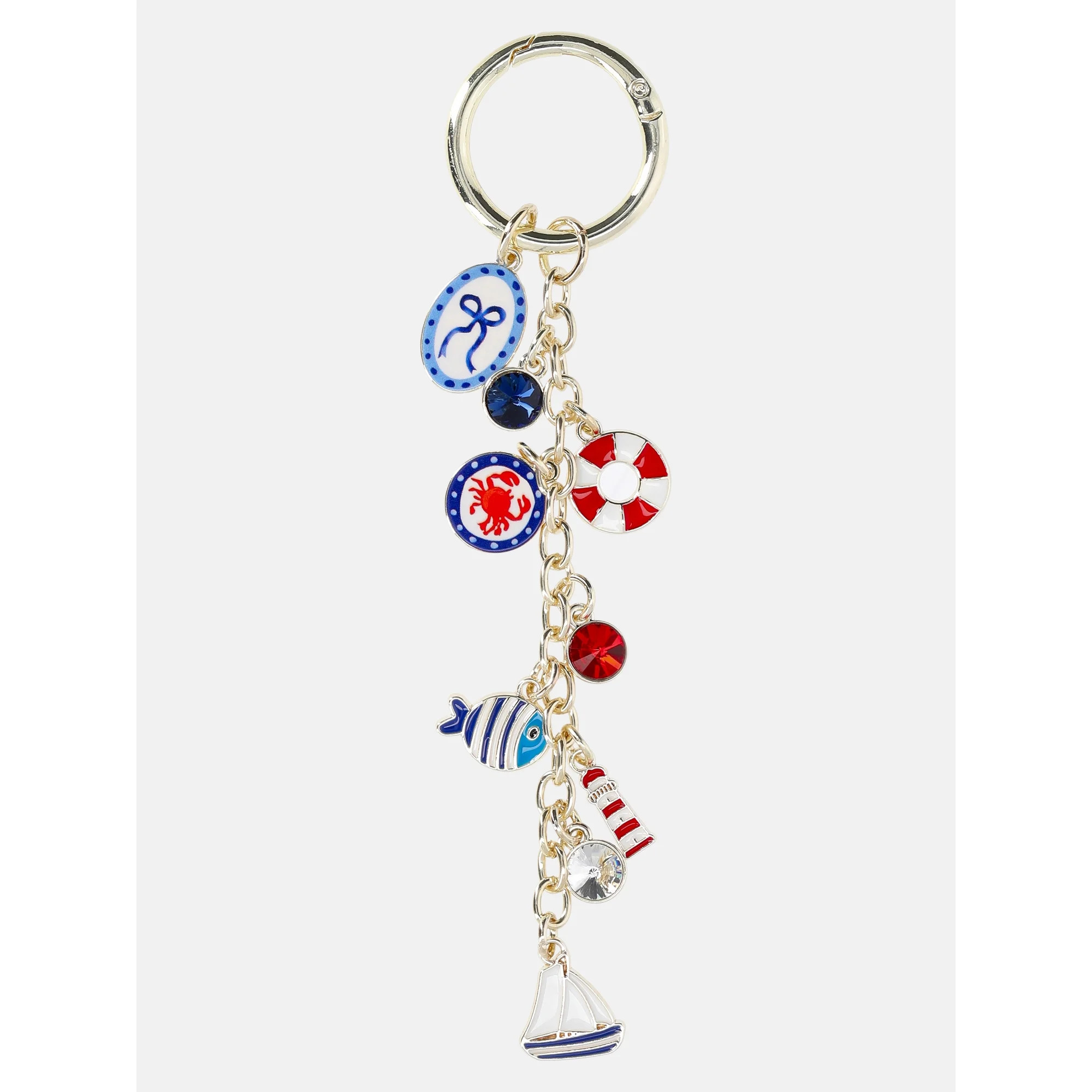 No Boundaries Women's Americana Bag Charm, Nautical | Walmart (US)