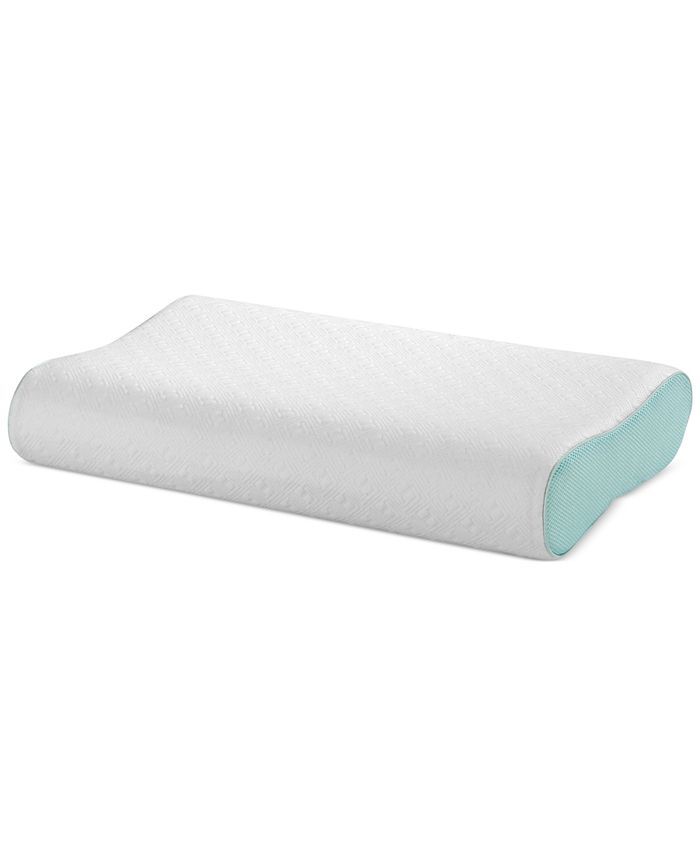IntelliSLEEP Natural Comfort Contour Memory Foam Pillow, Standard & Reviews - Pillows - Bed & Bat... | Macys (US)