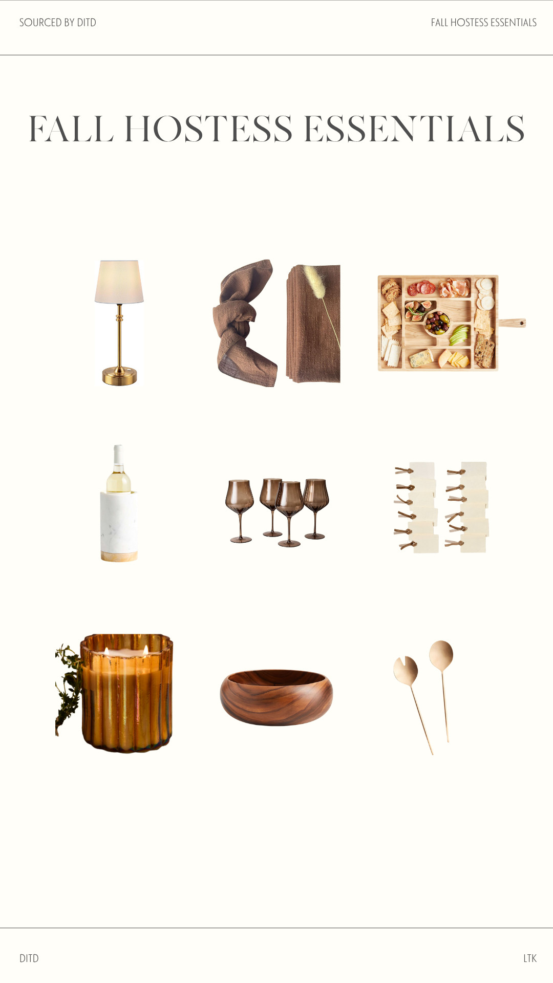 Fall is the season of gathering, and I love having a few essentials on hand to make hosting feel effortless. I have included some of my favorite fall hostess must-haves—like trays, serving boards, candles, and a few other staples that bring warmth and style to any get-together. 

 #LTKSeasonal #LTKHome #LTKFindsUnder100