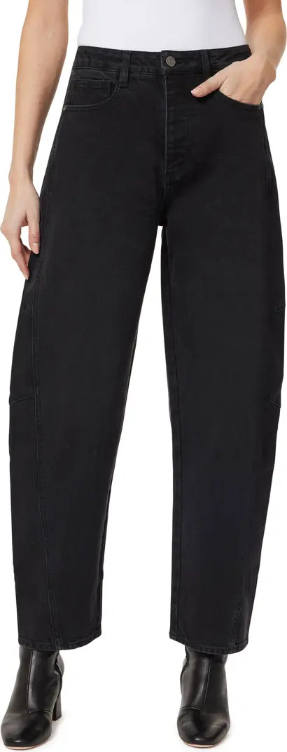 High Waist Crop Barrel Leg Jeans | Nordstrom