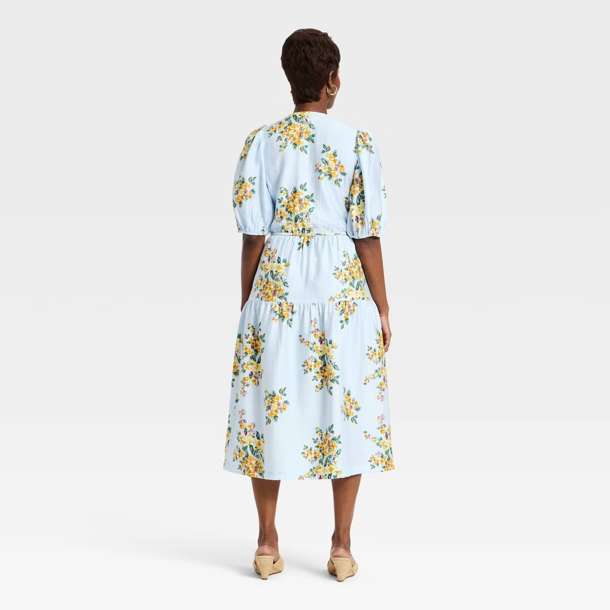 Women's Wrap Tie Tier Dress - A New Day™ | Target