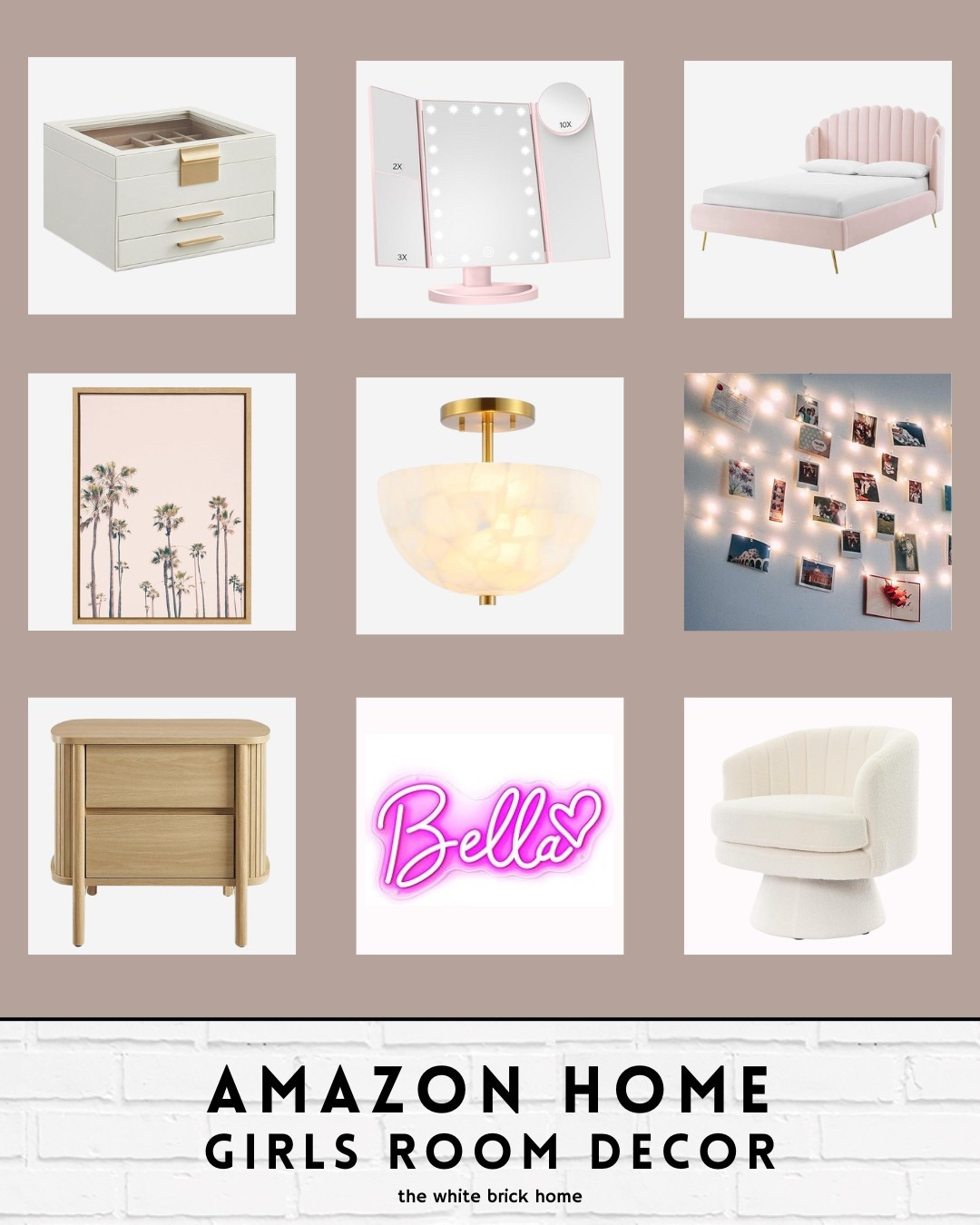 Amazon finds for a girls bedroom - this bed is an affordable, modern option for a girl at any age! 

Girls room, girls bedroom, girls room decor, girls room furniture, girls room bed, girls room nightstand, girls room chair, girls room wall light, girls room jewelry box, girls room flush mount light, girls room wall light, girls room wall art, girls room jewelry box, girls room decor, girls room ideas, girls room gift ideas, tween girl, tween girl bedroom, pink room, pink bedroom decor, pink bedroom ideas, home decor, home design, kids room, kids bedroom, affordable kids room, Amazon kids room, Amazon girls room 

#LTKFindsUnder100 #LTKKids #LTKHome