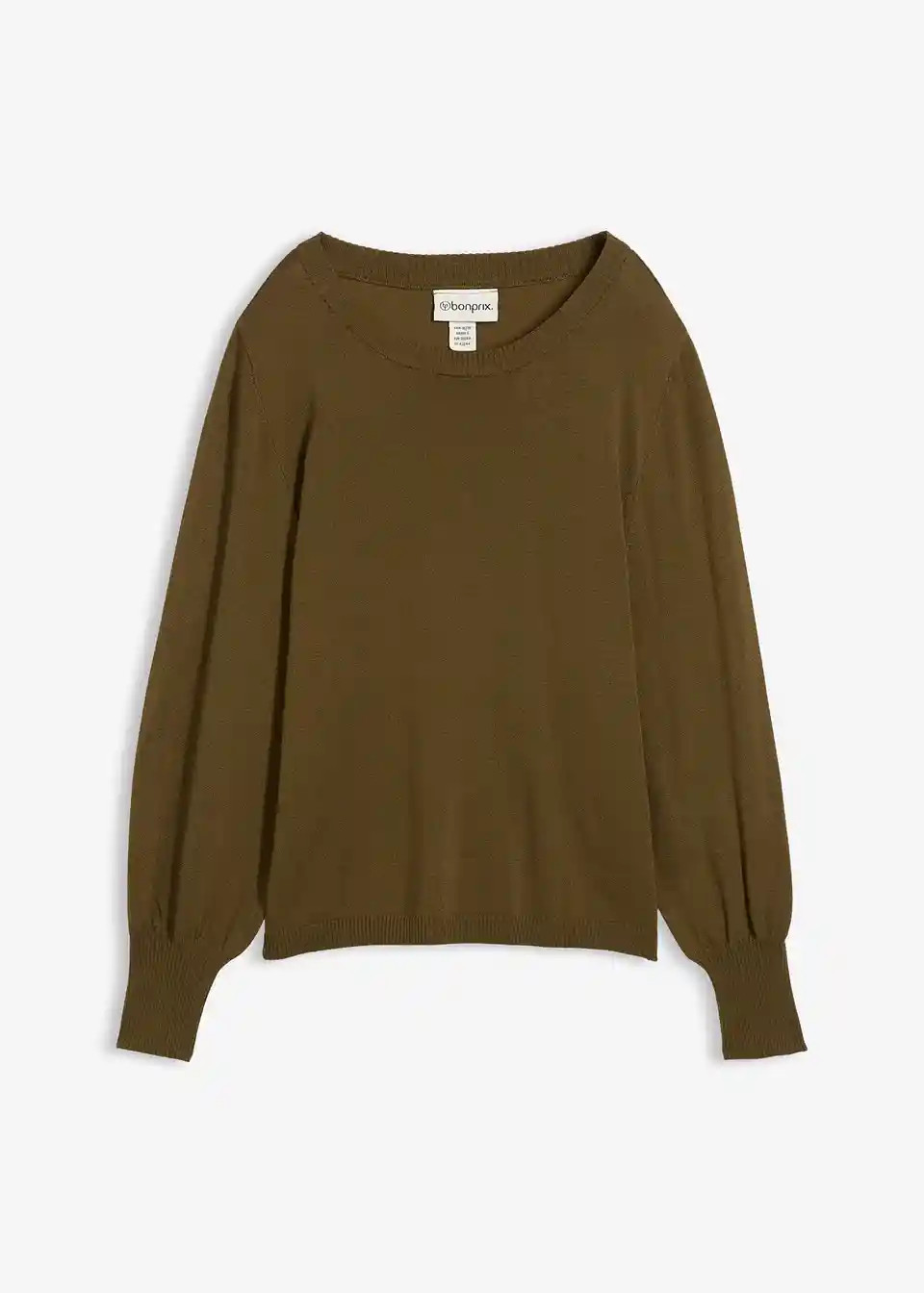 Pullover mit Ballon-Ärmel | Bonprix DE