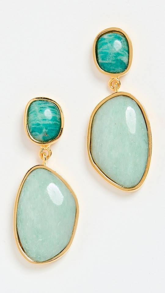 Concha Earrings in Succulent | Shopbop