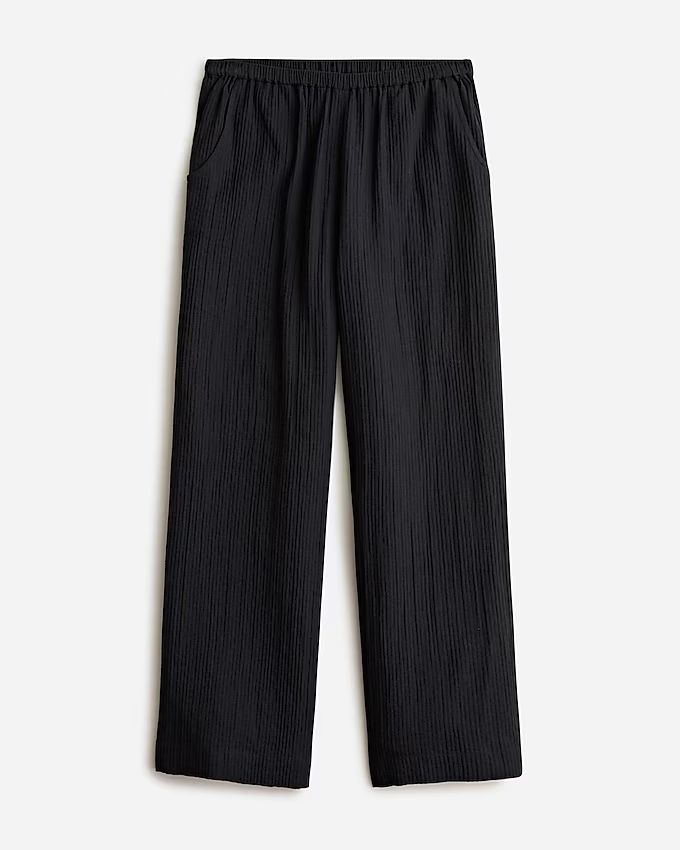 Relaxed beach pant in airy gauze | J.Crew US