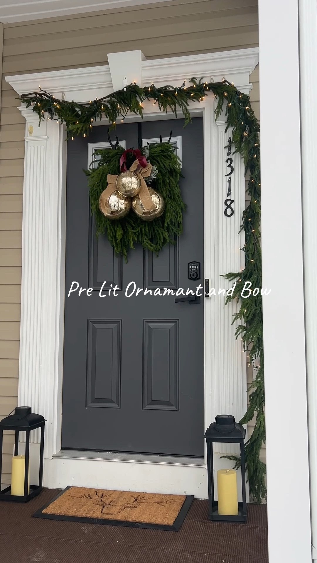 This prelit ornament and bow are a statement for your front door. I got a lot of compliments on them. You may want to grab them for next Christmas 

They are currently 20% off 






#LTKHoliday #LTKSeasonal