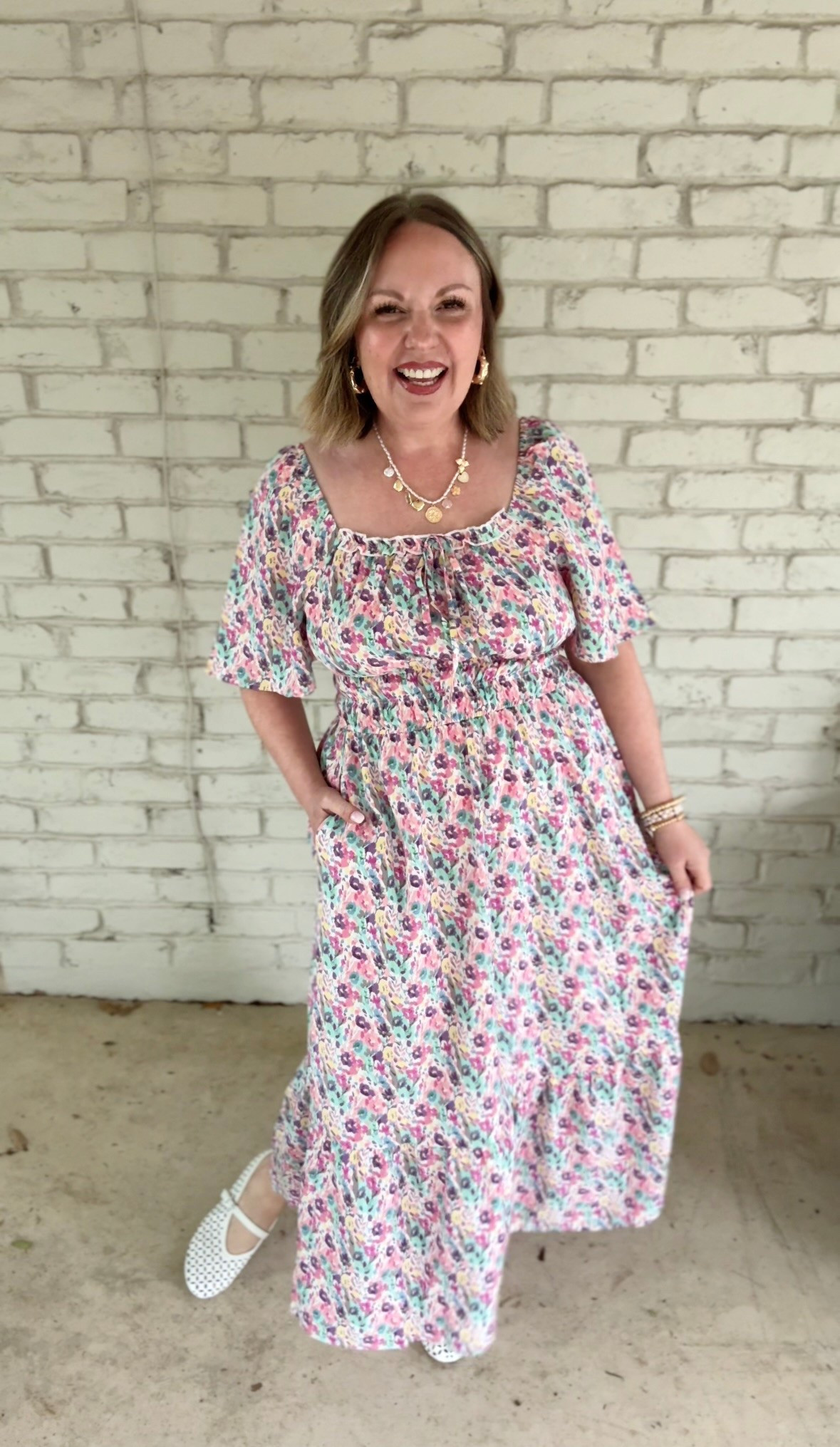 Pretty floral dress size 10

#LTKFindsUnder50 #LTKPetite #LTKMidsize