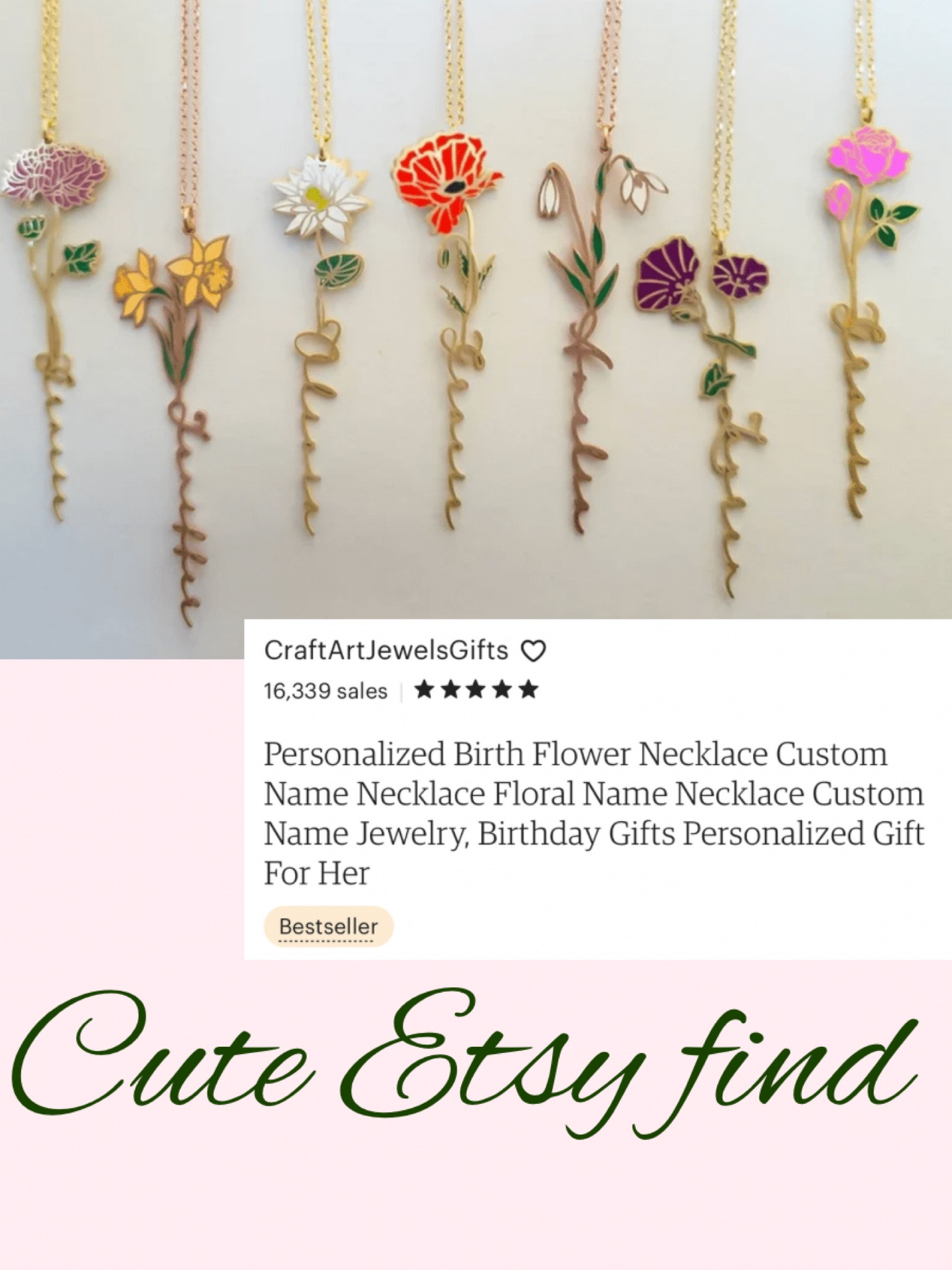 Personalized necklaces from etsy. Cute as a gift and for fall outfits.


small business , gifts , gifts for her , personalized , custom , jewelry , necklace , fall outfits , fall , halloween , fall fashion , trending , boho , boho chic , fall outfit , maternity , bridal shower gifts , baby shower gifts , baby shower , wedding , bridal shower  

#LTKstyletip #LTKSeasonal #LTKunder100 #LTKunder50 #LTKU #LTKsalealert #LTKwedding #LTKkids #LTKfamily #LTKtravel #LTKcurves #LTKbump #LTKbaby #LTKbeauty