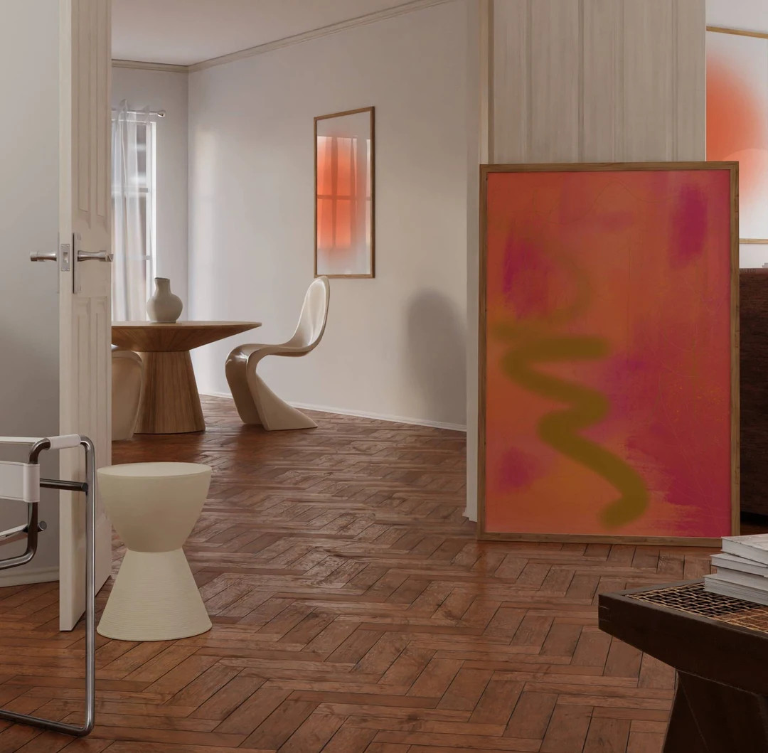 Just In Time Abstract Printable Wall Art Painting, Downloadable Art, Abstract Print, Modern Paint... | Etsy (NL)