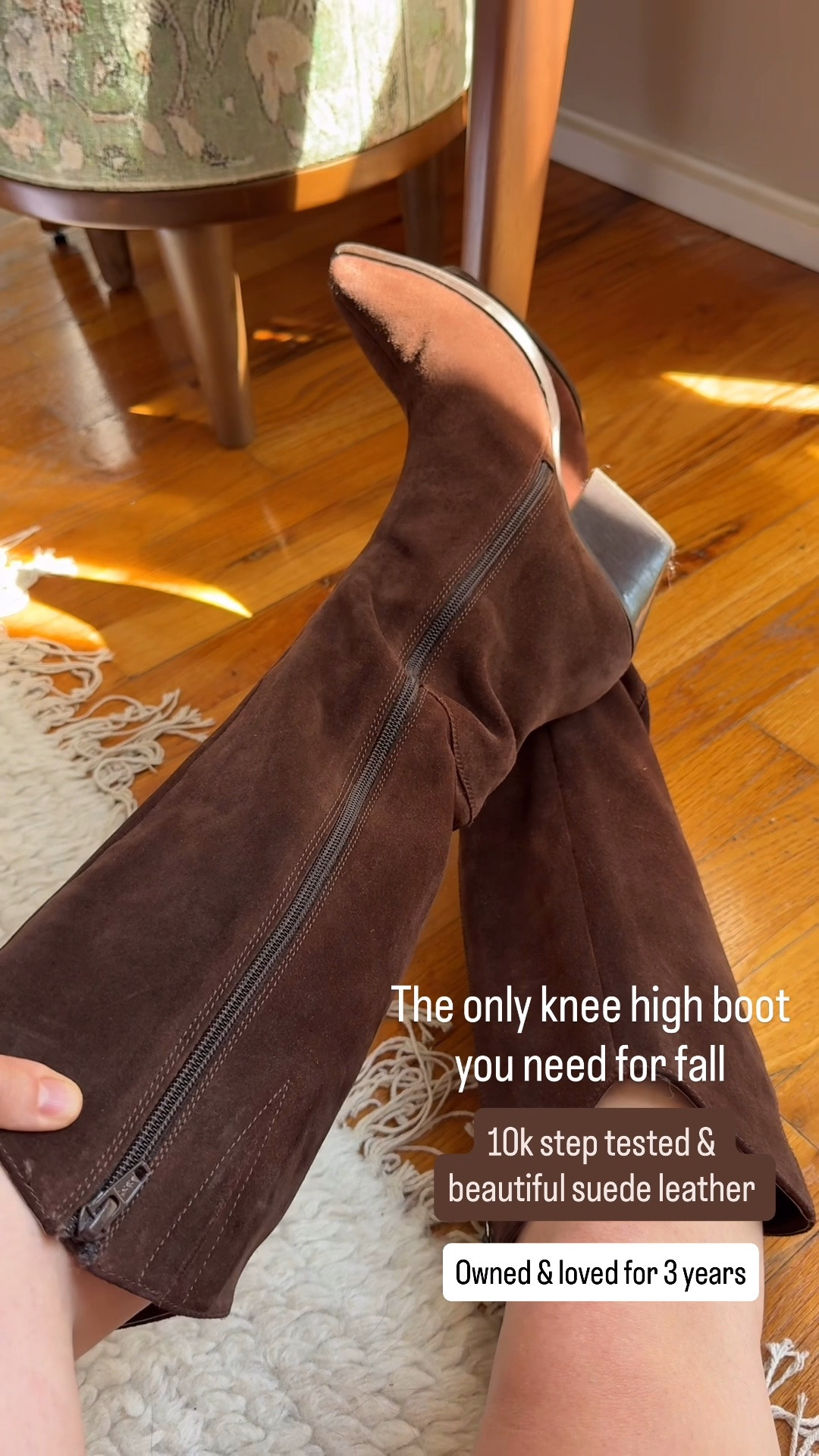 Best seller suede leather knee high boots 10k step tested 
Owned and loved for 3 years and look like new. Released calf and so comfy sized up 1/2 for thicker socks

Fall boots , knee high boots, fall trends, suede boots

#LTKootd #LTKSaleAlert #LTKPetite