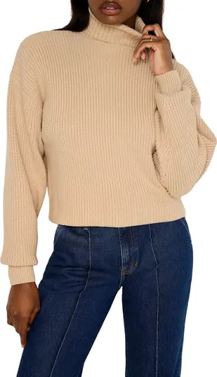 Good American Cozy Rib Turtleneck Sweater | Nordstromrack | Nordstrom Rack
