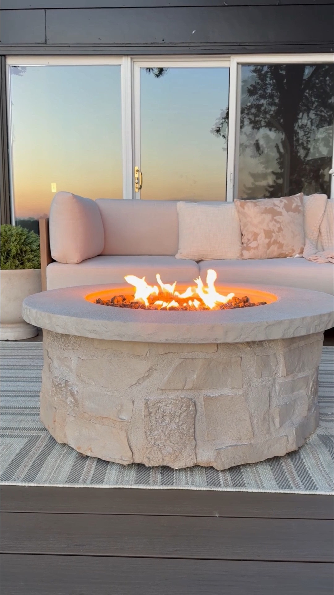 This stone fire pit table is a 10/10!! 🔥 the design is beautiful and it’s so functional!

We’ve enjoyed having this on our deck so much, it’s very convenient to turn on and start a cozy fire, roast marshmallows, and with a click of a button turn it off!! ￼


#wayfairfind #

#LTKHome #LTKSaleAlert