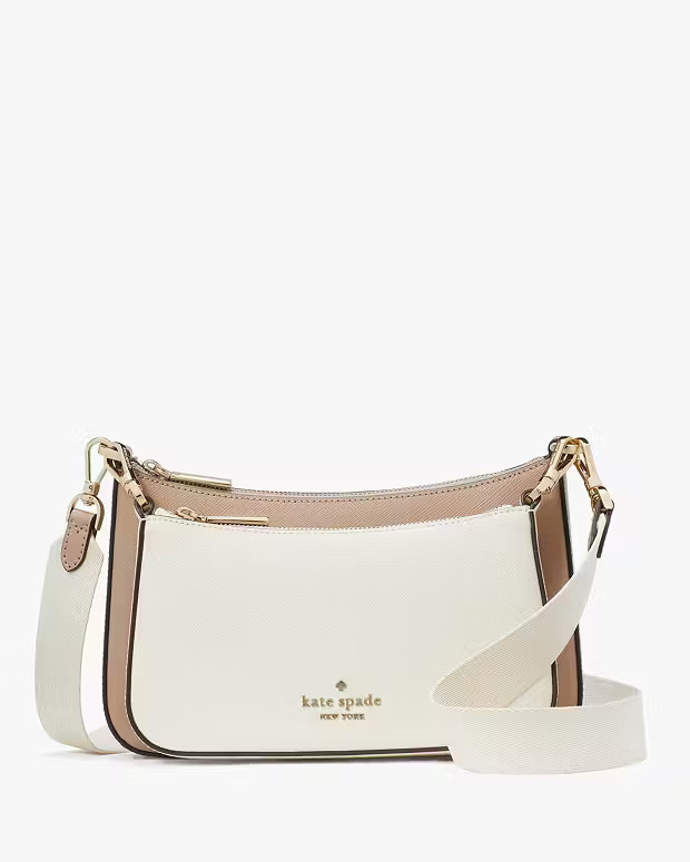 Duet Colorblock Saffiano Leather Crossbody | Kate Spade Outlet